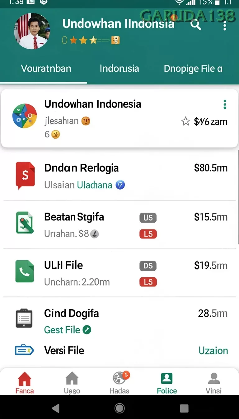 Cuplikan layar JEPANG77 — pengaturan akun