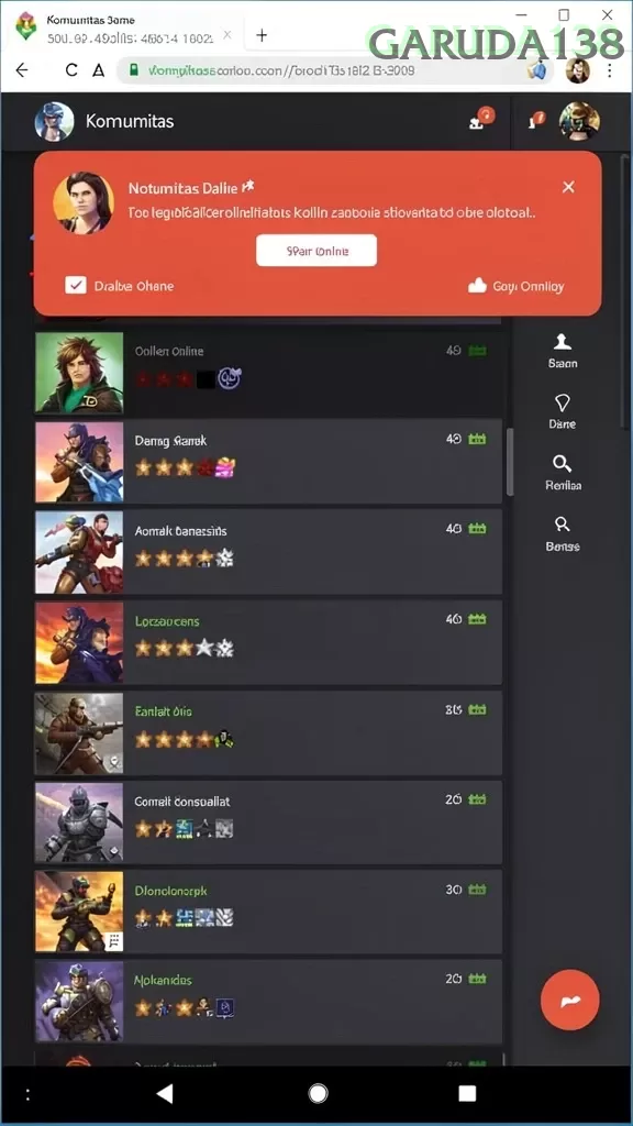 Cuplikan layar TOTO777 — menu navigasi